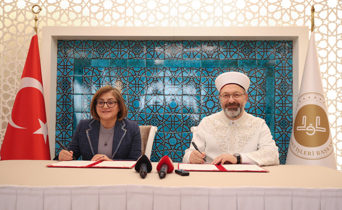 Diyanet İşleri Başkanlığı ile Gaziantep Büyükşehir Belediyesi arasında protokol imzalandı