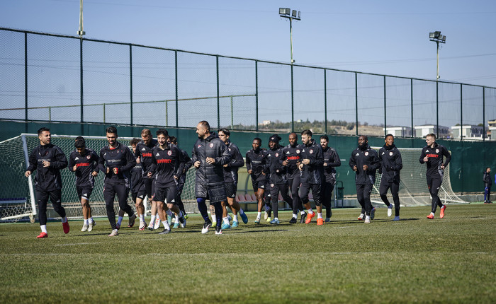 Gaziantep FK, Galatasaray maçının hazırlıklarını sürdürdü