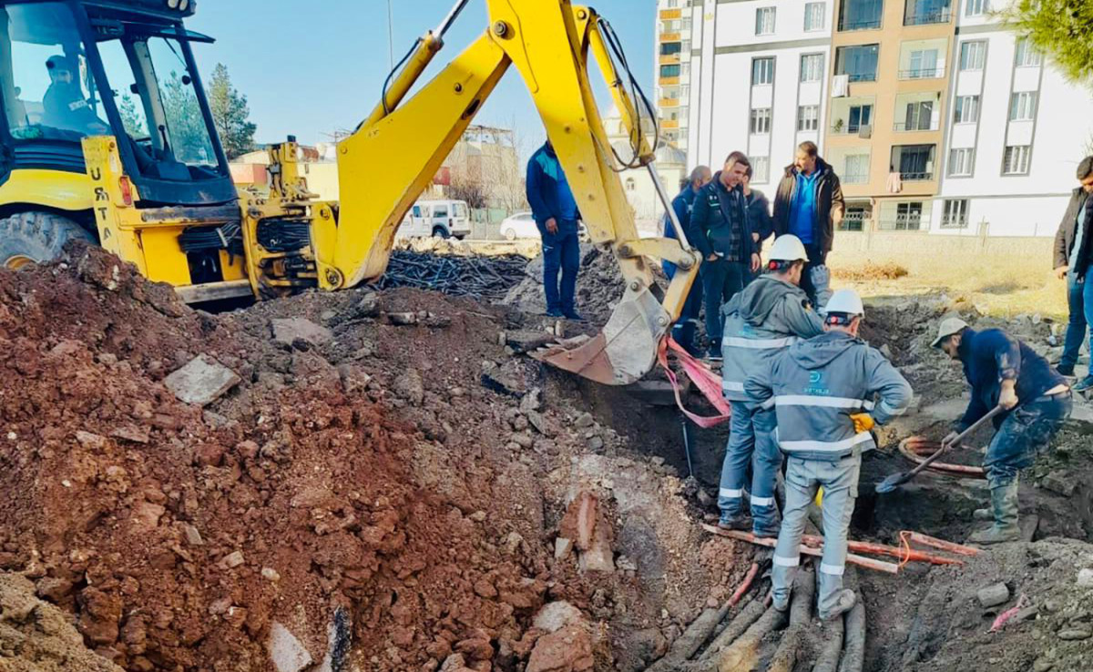 Kurtalan Belediyesi: Su Kesintisi Giderildi