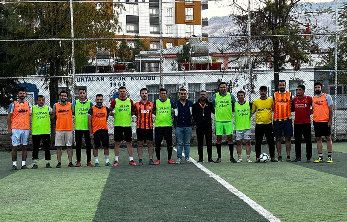 Kurtalan’da Futbol Turnuvası başladı!