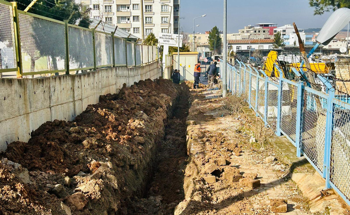 Kurtalan’da Şebeke Suyu Boru Hattı Yenilendi