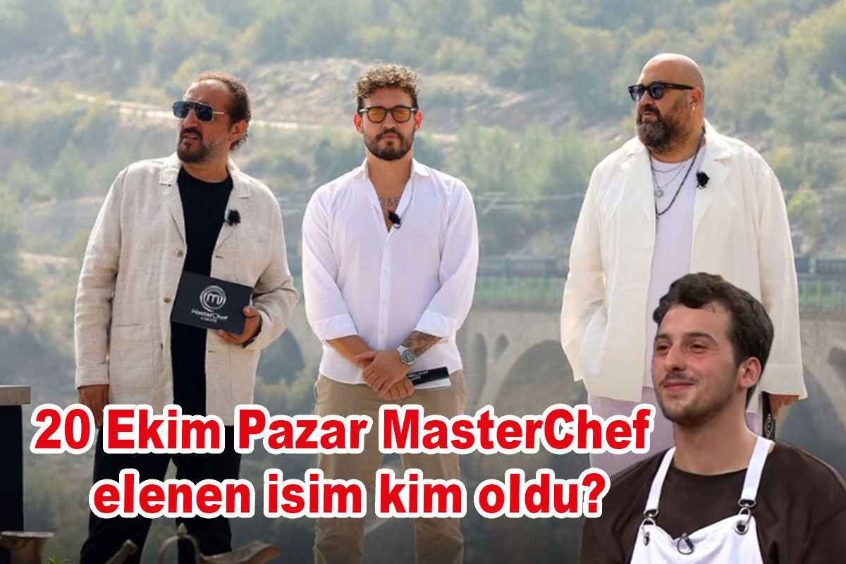 MASTERCHEF’TE NEVZAT MI ELENDİ! 20 Ekim Pazar MasterChef elenen isim kim oldu?