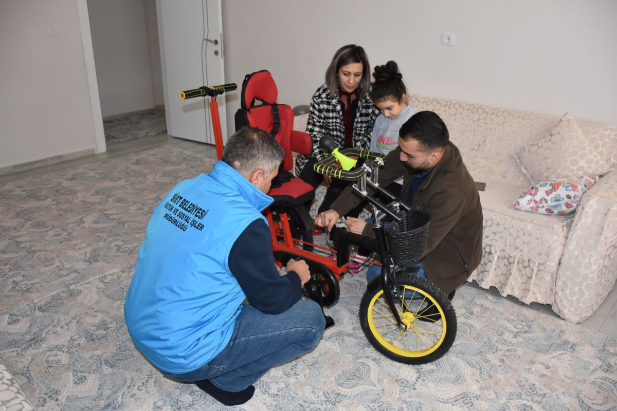 Siirt Belediyesi'nden Özel Bireye Anlamlı Destek