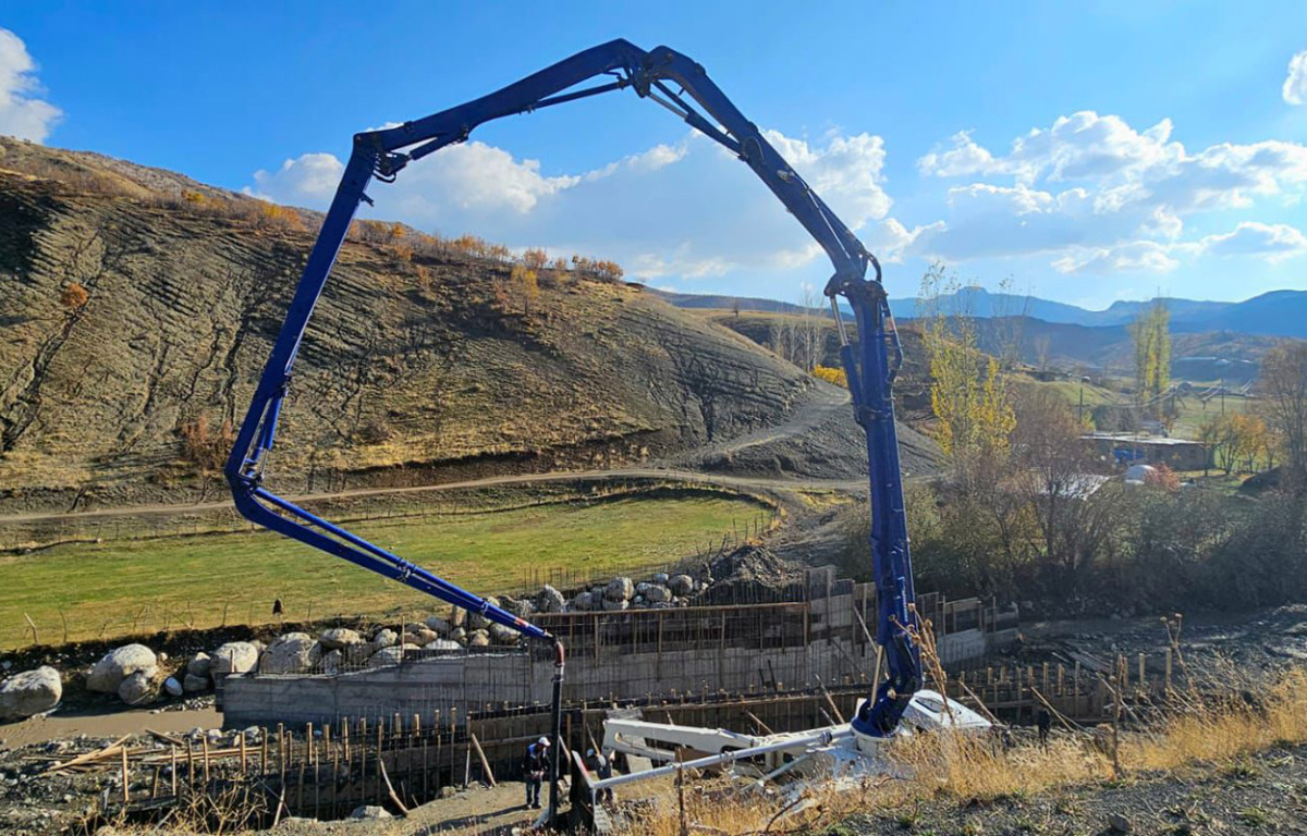 Siirt'te Köprü ve Menfez Yapımında Sona Gelindi